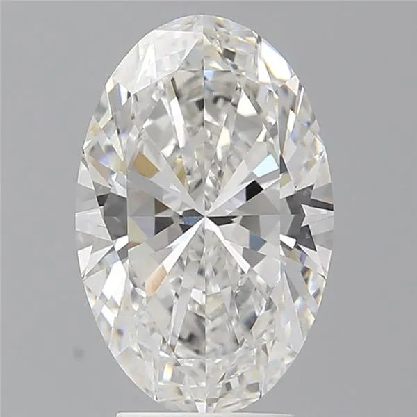 4.02ct Oval Lab Grown Diamond (Colour F, Clarity VVS2, IGI Certified)
