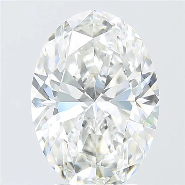 4.02ct Oval Lab Grown Diamond (Colour F, Clarity VVS2, IGI Certified)