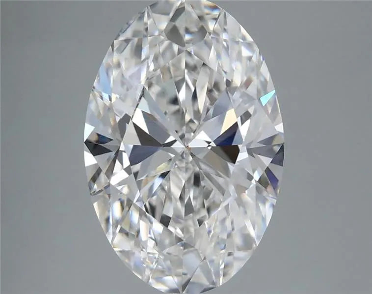 4.02ct Oval Lab Grown Diamond (Colour F, Clarity VVS2, IGI Certified)