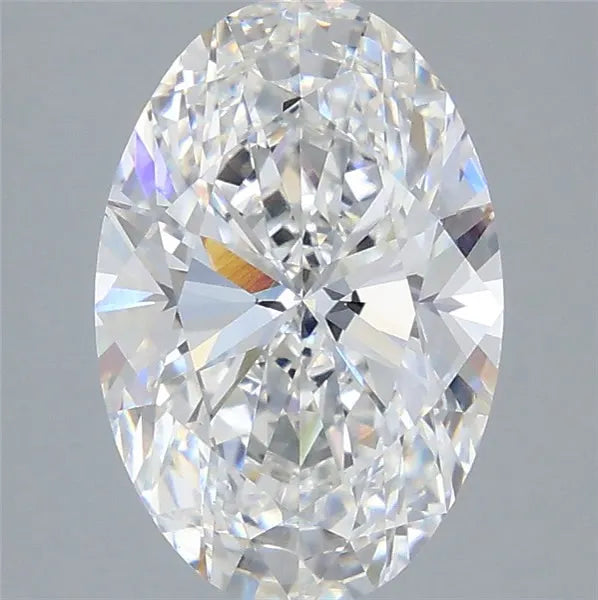 4.02ct Oval Lab Grown Diamond (Colour F, Clarity VVS2, IGI Certified)