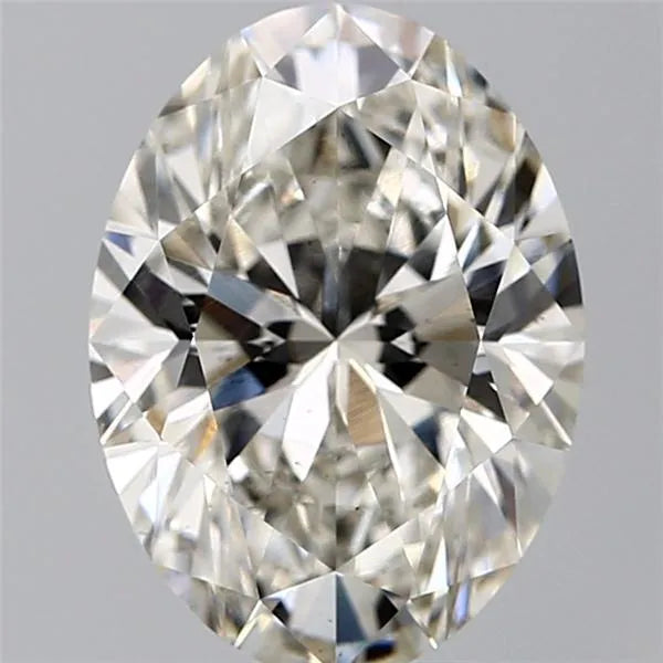 4.02ct Oval Lab Grown Diamond (Colour H, Clarity VS2, IGI Certified)