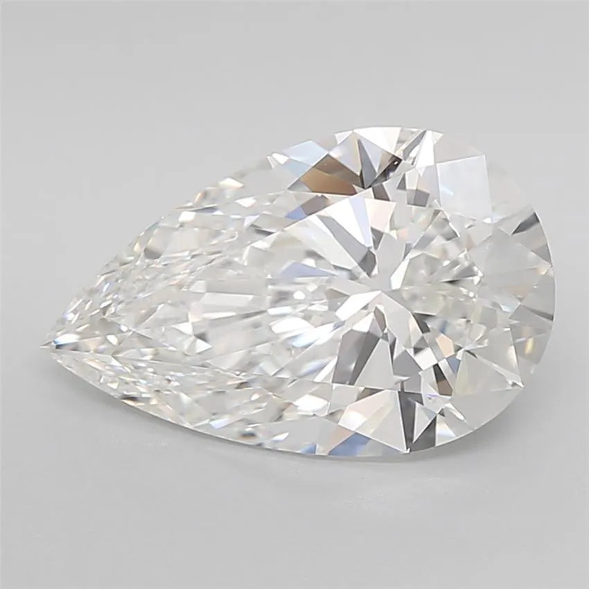 4.02ct Pear Lab Grown Diamond (Colour E, Clarity VVS2, IGI Certified)