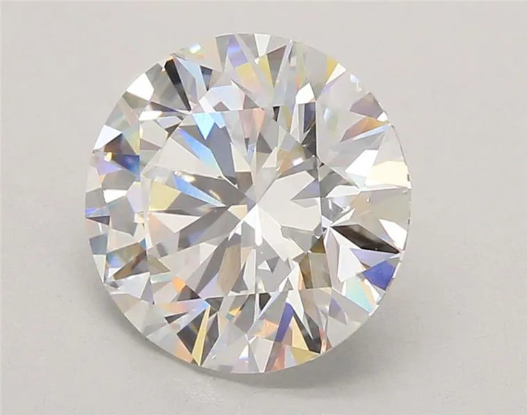 4.02ct Round Lab Grown Diamond (Colour E, Clarity VVS2, Cut ID, IGI Certified)