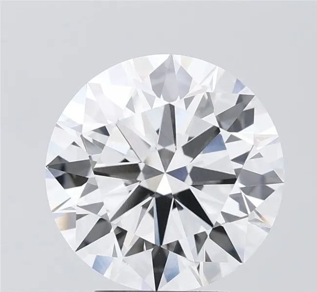 4.02ct Round Lab Grown Diamond (Colour G, Clarity VVS2, Cut ID, IGI Certified)