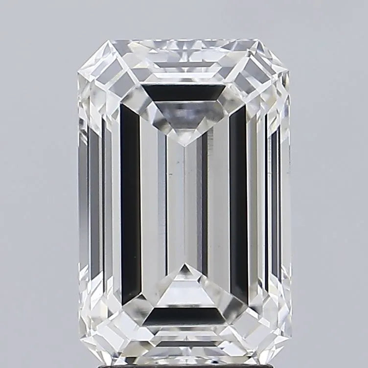 4.03ct Emerald Lab Grown Diamond (Colour G, Clarity VVS2, IGI Certified)