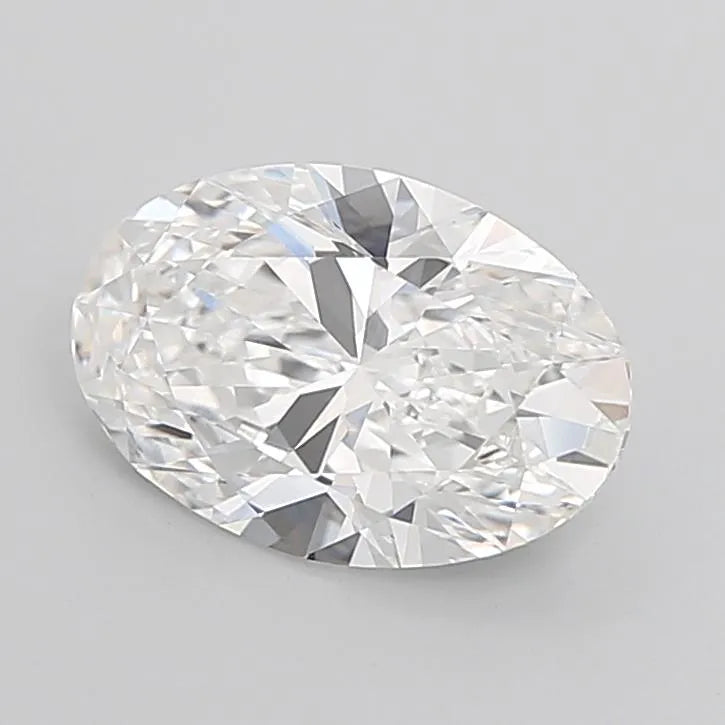 4.03ct Oval Lab Grown Diamond (Colour E, Clarity VVS2, IGI Certified)