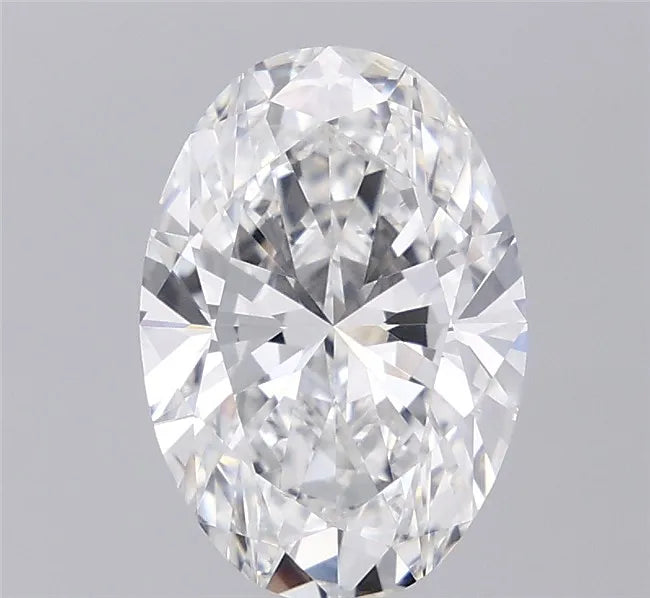 4.03ct Oval Lab Grown Diamond (Colour E, Clarity VVS2, IGI Certified)