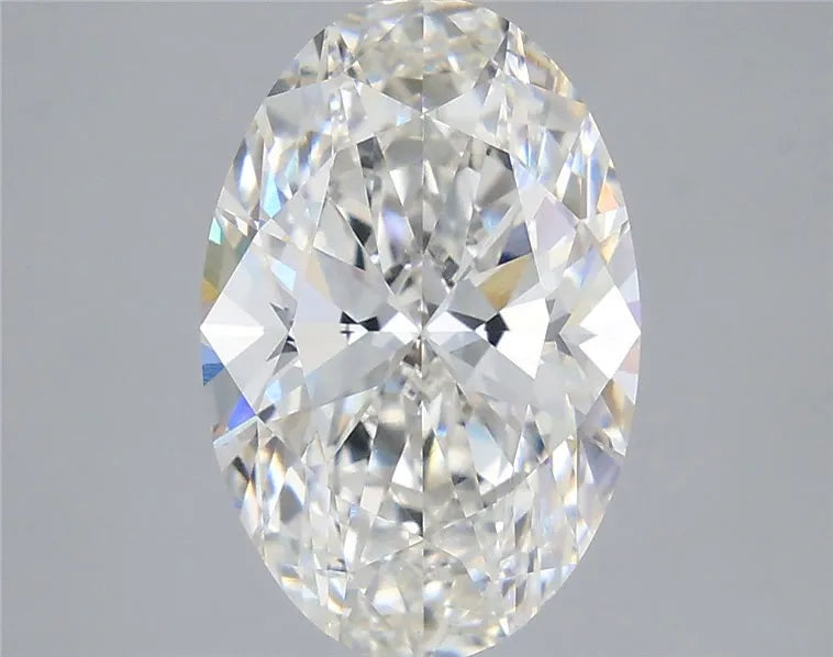 4.03ct Oval Lab Grown Diamond (Colour F, Clarity VVS2, IGI Certified)