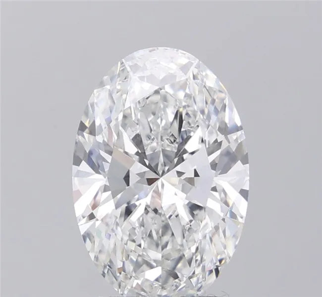 4.03ct Oval Lab Grown Diamond (Colour F, Clarity VVS2, IGI Certified)