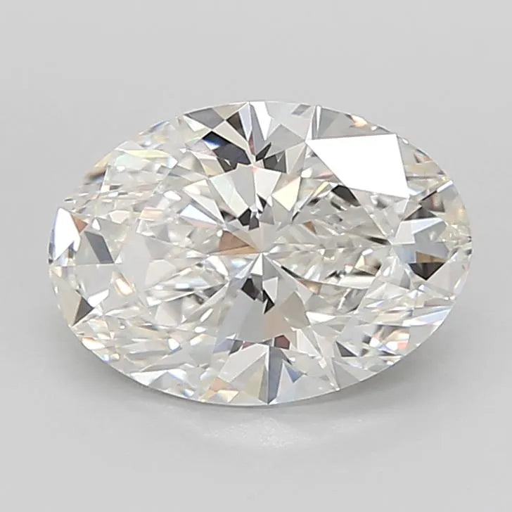 4.03ct Oval Lab Grown Diamond (Colour G, Clarity VVS2, IGI Certified)