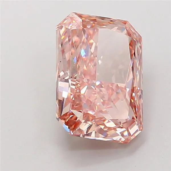 4.03ct Radiant Lab Grown Diamond (Colour Fancy Intense Brownish Pink, Clarity VS1, IGI Certified)