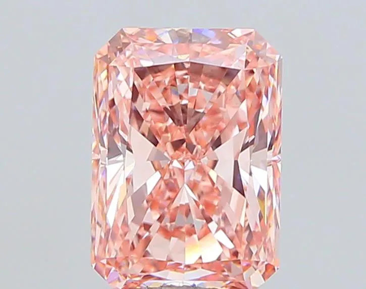 4.03ct Radiant Lab Grown Diamond (Colour Fancy Vivid Pink, Clarity VS1, IGI Certified)