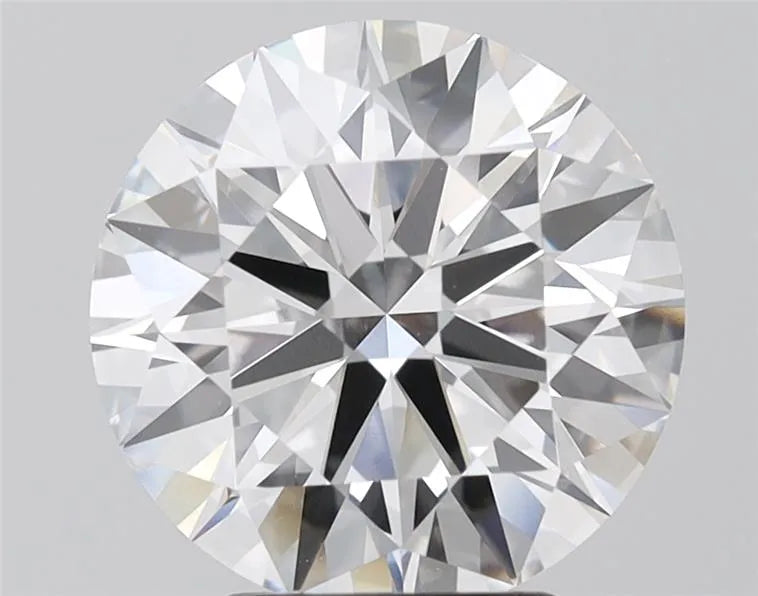 4.03ct Round Lab Grown Diamond (Colour E, Clarity VVS2, Cut ID, IGI Certified)