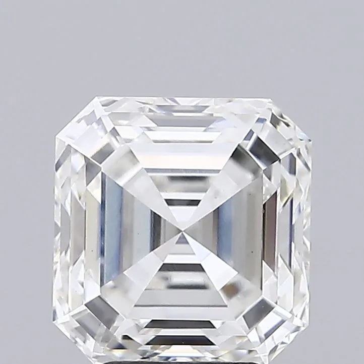 4.04ct Asscher Lab Grown Diamond (Colour F, Clarity VVS2, IGI Certified)