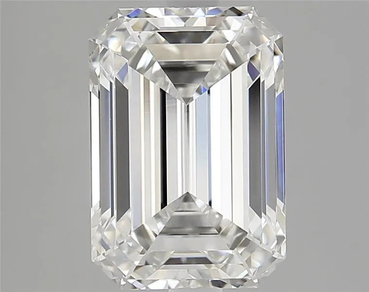 4.04ct Emerald Lab Grown Diamond (Colour F, Clarity VVS2, Cut EX, IGI Certified)