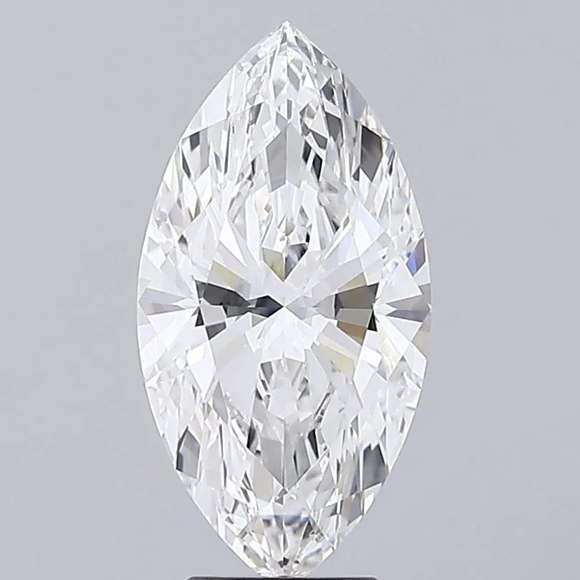 4.04ct Marquise Lab Grown Diamond (Colour E, Clarity VVS2, IGI Certified)