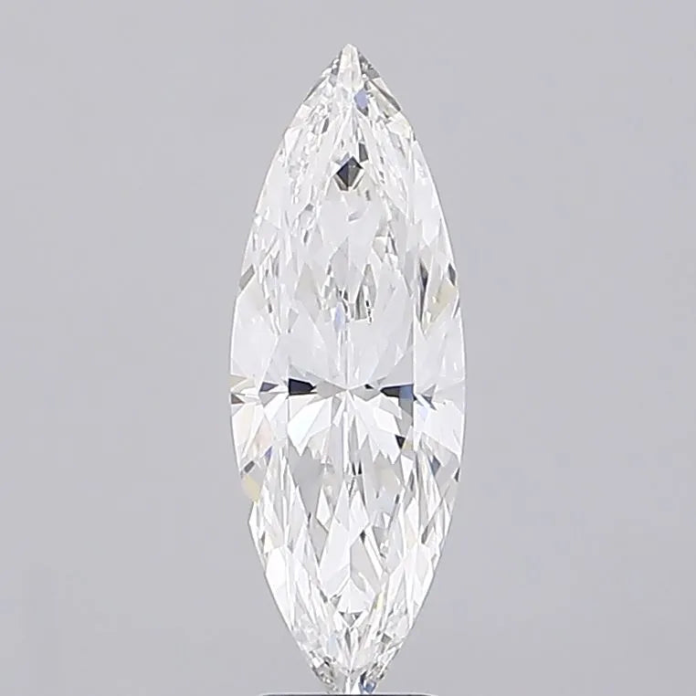 4.04ct Marquise Lab Grown Diamond (Colour F, Clarity VVS2, IGI Certified)