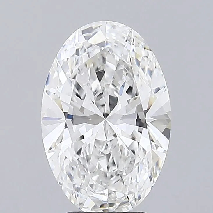 4.04ct Oval Lab Grown Diamond (Colour E, Clarity VS1, IGI Certified)