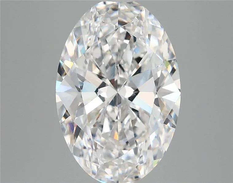 4.04ct Oval Lab Grown Diamond (Colour E, Clarity VVS1, IGI Certified)