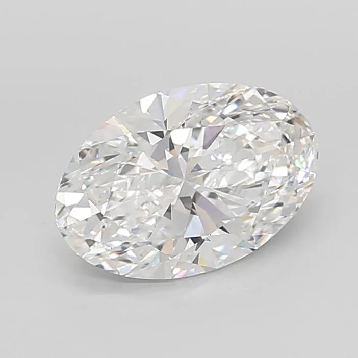 4.04ct Oval Lab Grown Diamond (Colour E, Clarity VVS2, IGI Certified)