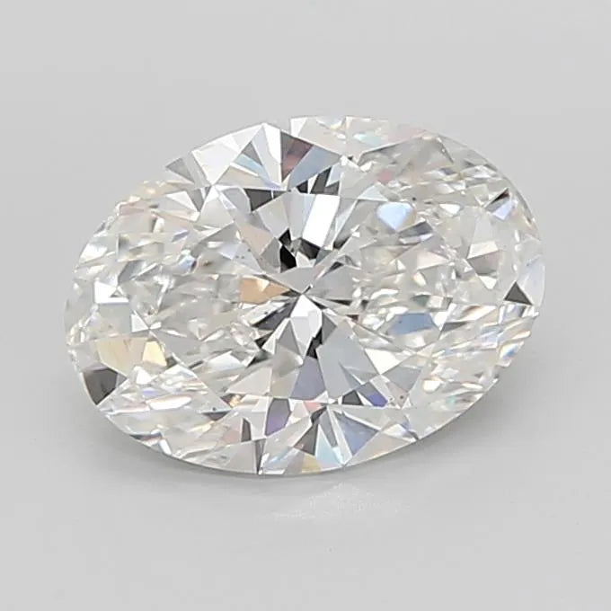 4.04ct Oval Lab Grown Diamond (Colour F, Clarity VVS2, IGI Certified)