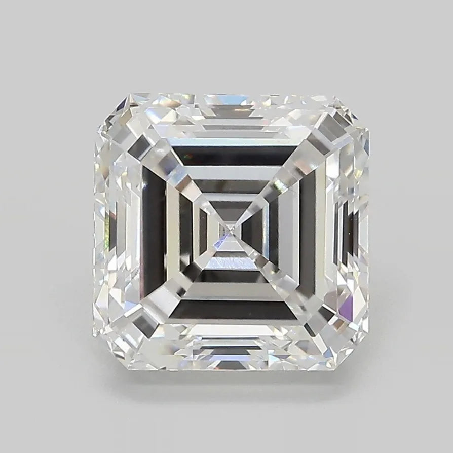 4.05ct Asscher Lab Grown Diamond (Colour E, Clarity VVS2, IGI Certified)