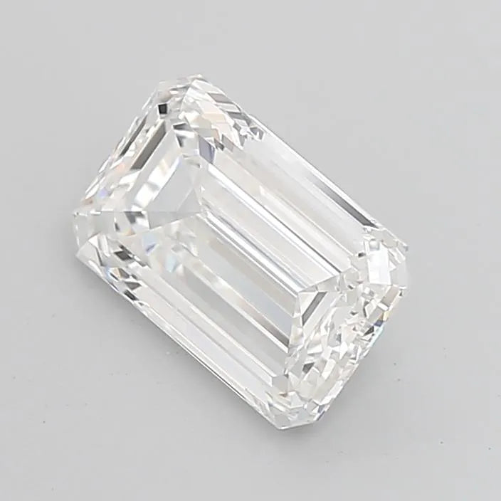 4.05ct Emerald Lab Grown Diamond (Colour F, Clarity VVS2, IGI Certified)