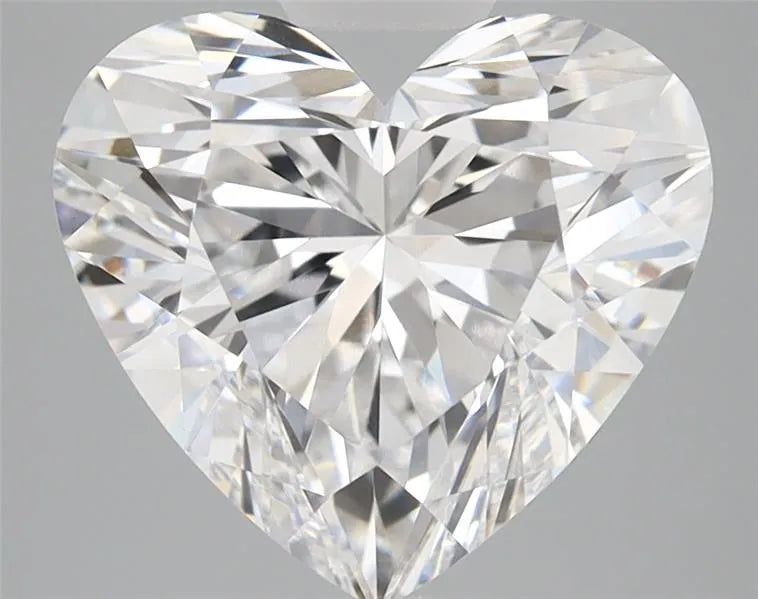 4.05ct Heart Lab Grown Diamond (Colour D, Clarity VVS2, IGI Certified)