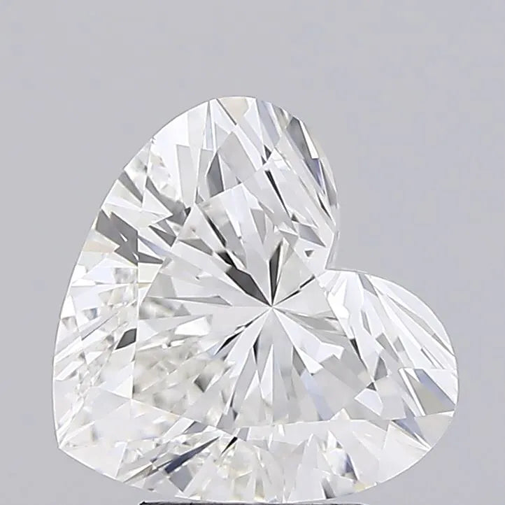 4.05ct Heart Lab Grown Diamond (Colour F, Clarity VVS1, IGI Certified)