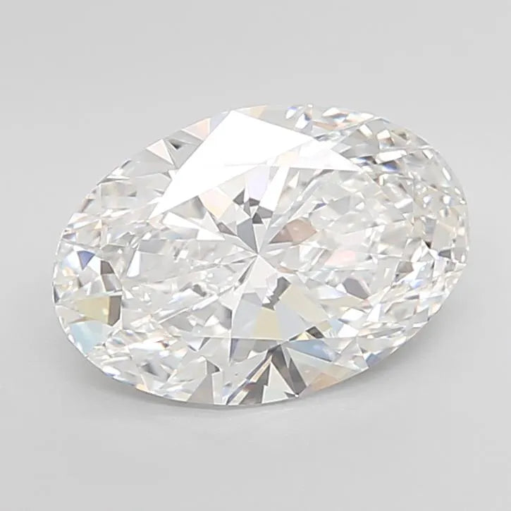 4.05ct Oval Lab Grown Diamond (Colour D, Clarity VVS2, IGI Certified)