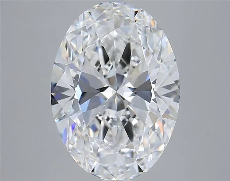 4.05ct Oval Lab Grown Diamond (Colour D, Clarity VVS2, IGI Certified)