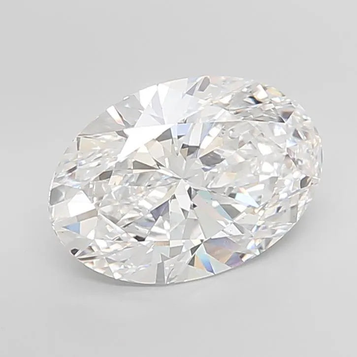 4.05ct Oval Lab Grown Diamond (Colour E, Clarity VS1, IGI Certified)