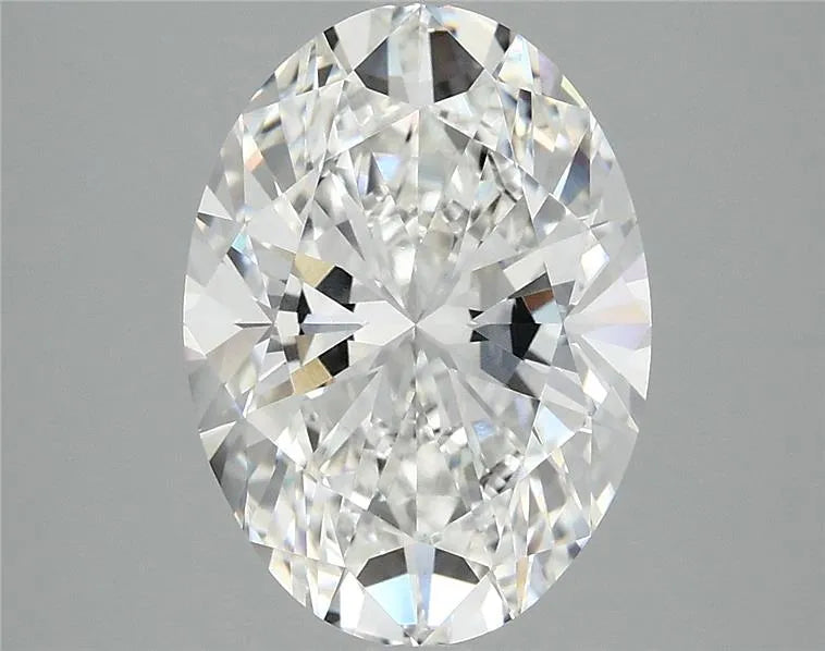 4.05ct Oval Lab Grown Diamond (Colour F, Clarity VVS2, IGI Certified)