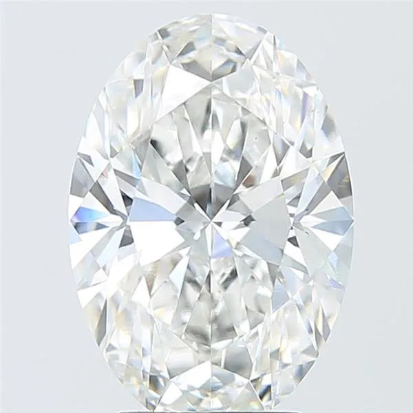 4.05ct Oval Lab Grown Diamond (Colour F, Clarity VVS2, IGI Certified)