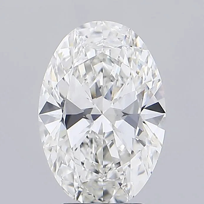 4.05ct Oval Lab Grown Diamond (Colour G, Clarity VS1, IGI Certified)