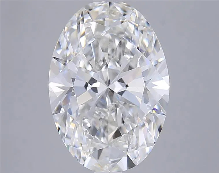 4.05ct Oval Lab Grown Diamond (Colour G, Clarity VVS2, IGI Certified)