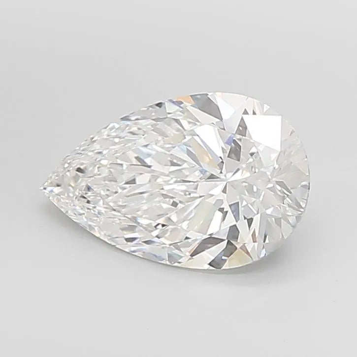 4.05ct Pear Lab Grown Diamond (Colour E, Clarity VVS2, IGI Certified)