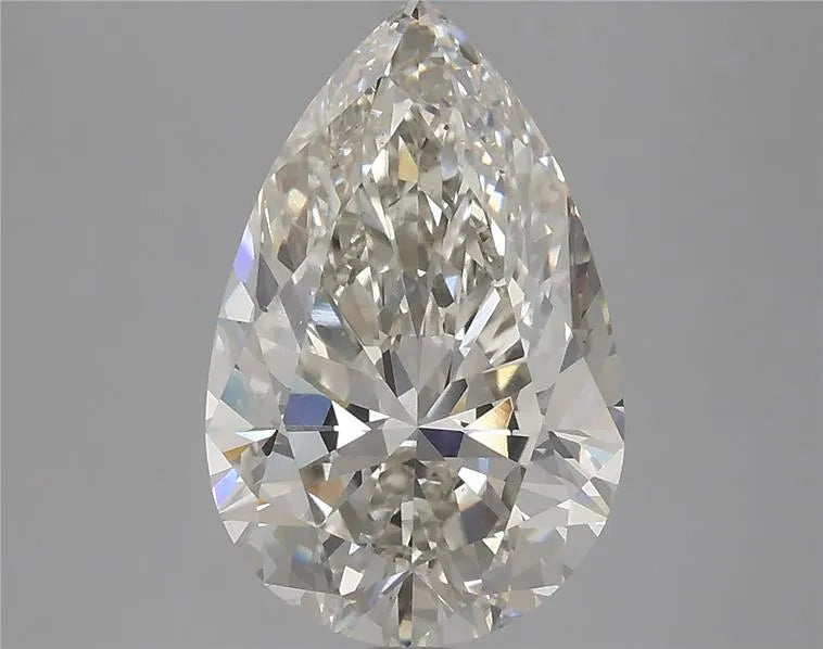 4.05ct Pear Lab Grown Diamond (Colour H, Clarity VS2, IGI Certified)