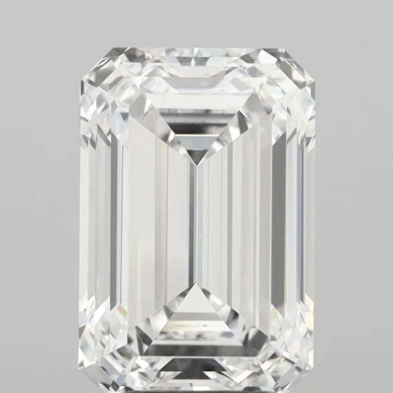 4.06ct Emerald Lab Grown Diamond (Colour D, Clarity VVS2, IGI Certified)