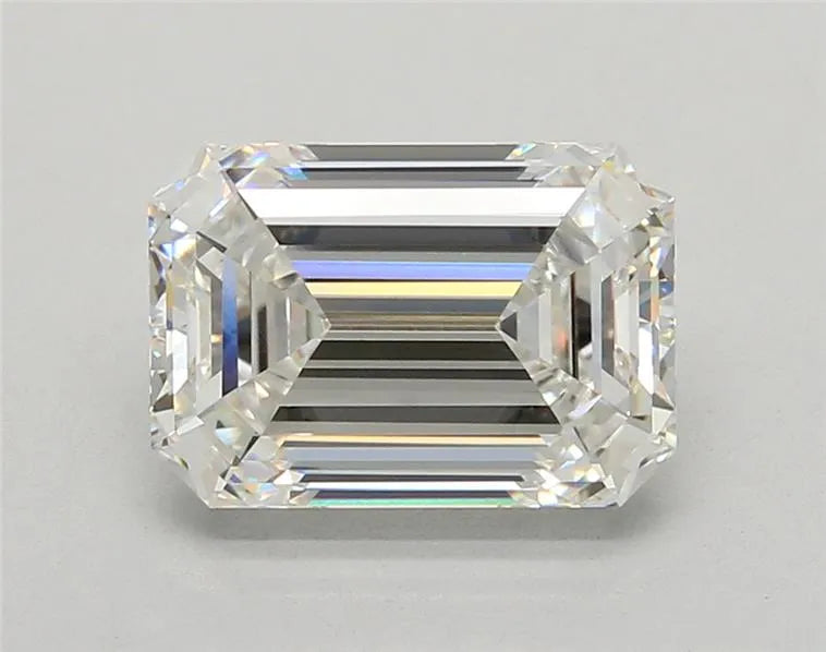 4.06ct Emerald Lab Grown Diamond (Colour F, Clarity VVS2, IGI Certified)