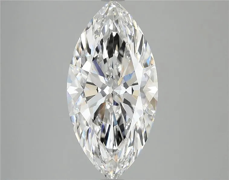 4.06ct Marquise Lab Grown Diamond (Colour E, Clarity VS2, IGI Certified)