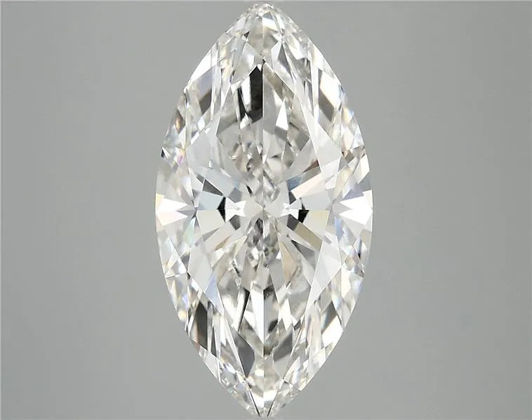 4.06ct Marquise Lab Grown Diamond (Colour G, Clarity VVS2, IGI Certified)