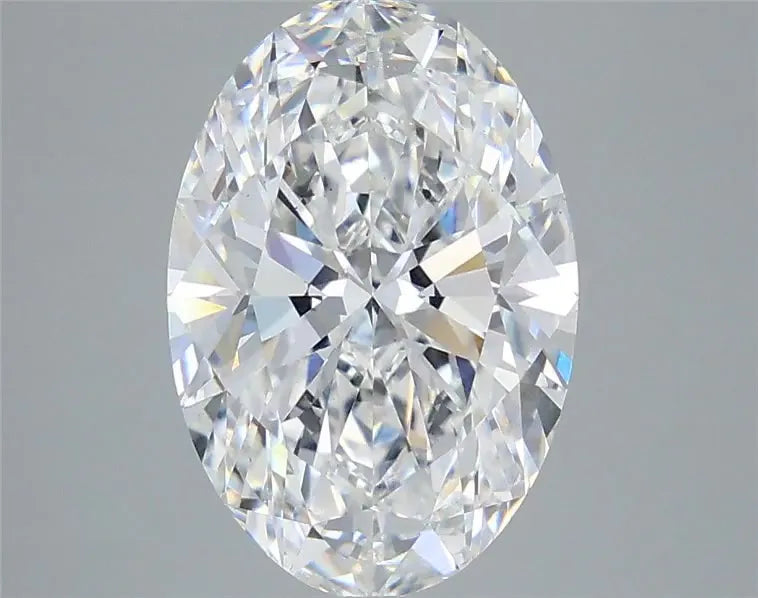 4.06ct Oval Lab Grown Diamond (Colour E, Clarity VS2, IGI Certified)