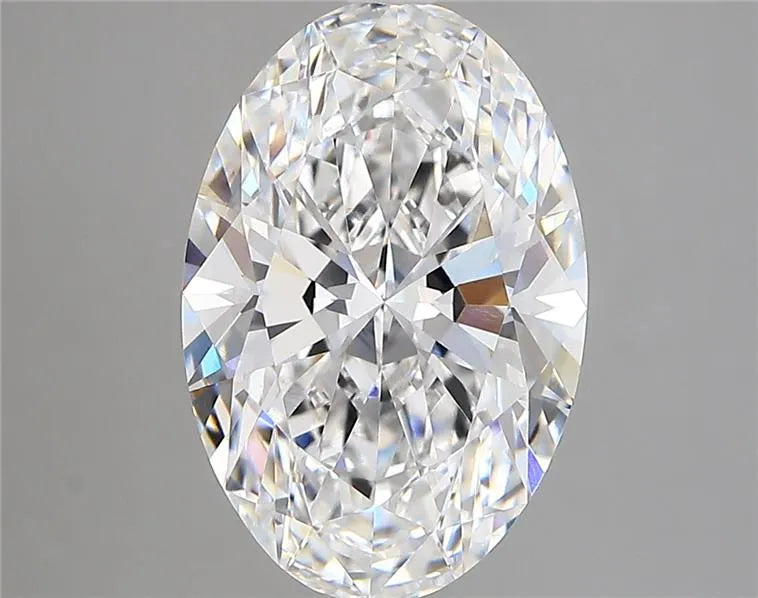 4.06ct Oval Lab Grown Diamond (Colour E, Clarity VVS2, GIA Certified)