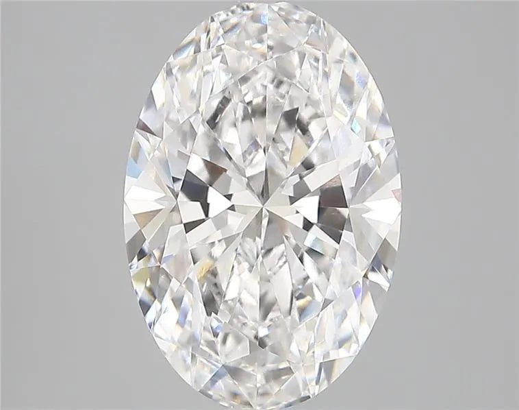 4.06ct Oval Lab Grown Diamond (Colour E, Clarity VVS2, IGI Certified)