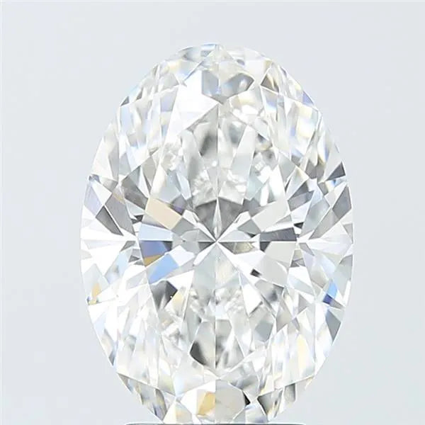 4.06ct Oval Lab Grown Diamond (Colour F, Clarity VVS2, IGI Certified)