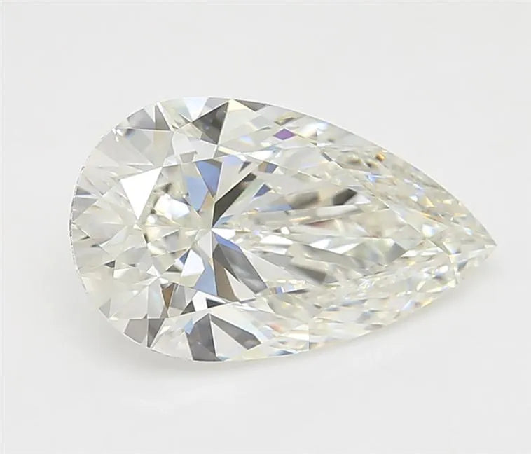 4.06ct Pear Lab Grown Diamond (Colour G, Clarity VVS2, IGI Certified)