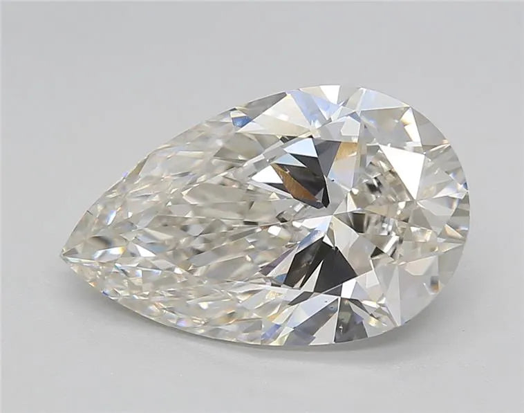 4.06ct Pear Lab Grown Diamond (Colour H, Clarity VS1, IGI Certified)