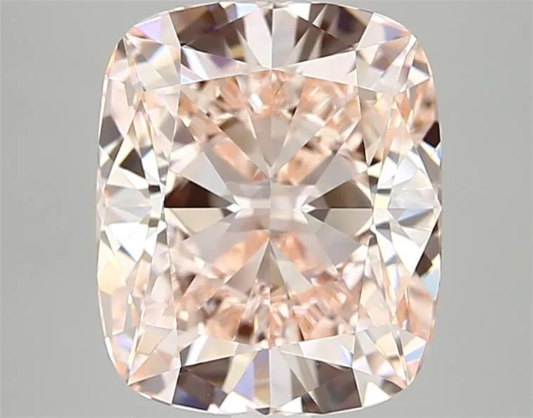 4.07ct Cushion modified Lab Grown Diamond (Colour Fancy Intense Pink, Clarity VVS2, IGI Certified)