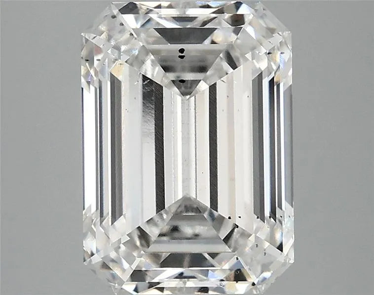 4.07ct Emerald Lab Grown Diamond (Colour F, Clarity SI1, IGI Certified)